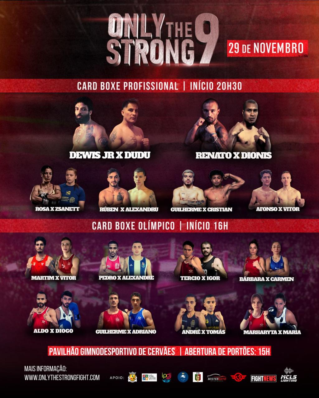 ONLY THE STRONG 9 &ndash; CERV&Atilde;ES